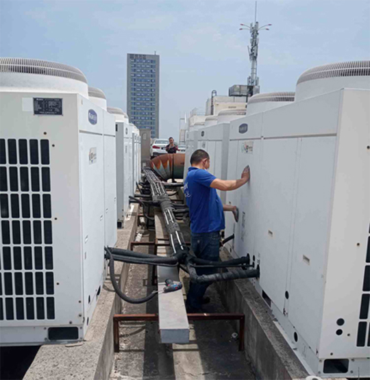 广元市中央空调制热和不制冷系统维修方法